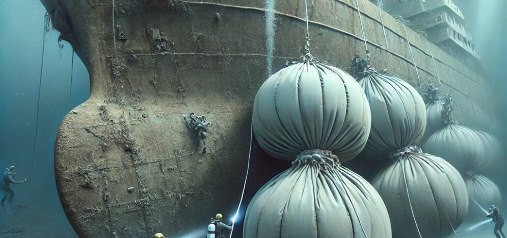 Kampfmittelsondierung & Underwater Ordnance Visual Kampfmittelsondierung und Bergungsarbeiten unter Wasser - Taucherteam TRITON
